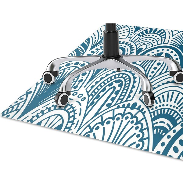 Alfombra para silla de escritorio Abstracción boho