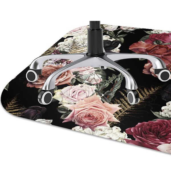 Alfombra silla ordenador Jardín oscuro