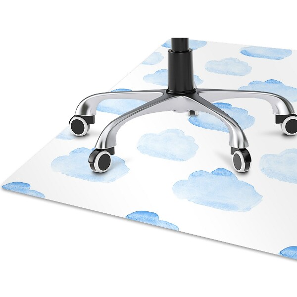 Alfombra silla ordenador Nubes