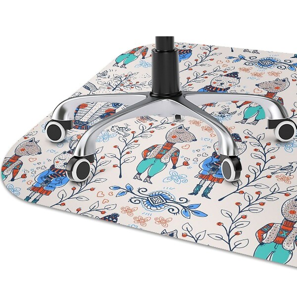 Alfombra para silla de escritorio Mascotas