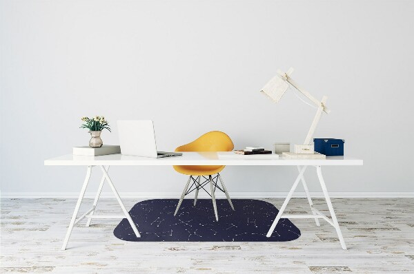 Alfombra para silla de escritorio Constelación