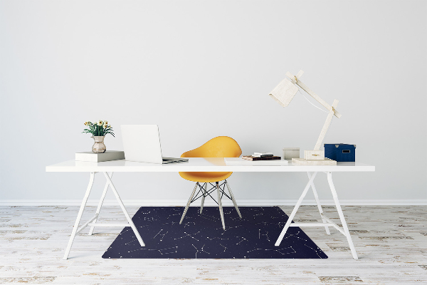 Alfombra para silla de escritorio Constelación