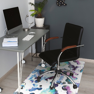 Alfombra para silla de oficina Galaxia