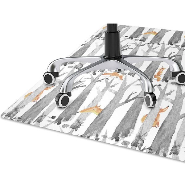 Alfombra para silla de escritorio Liski en el bosque