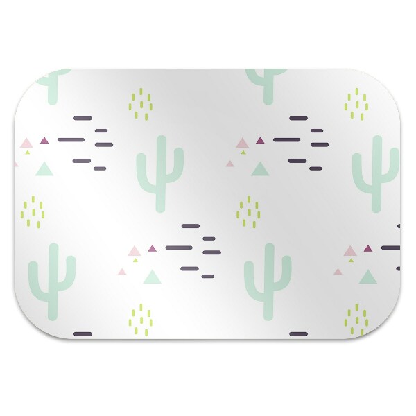 Alfombra para silla de escritorio Cactus