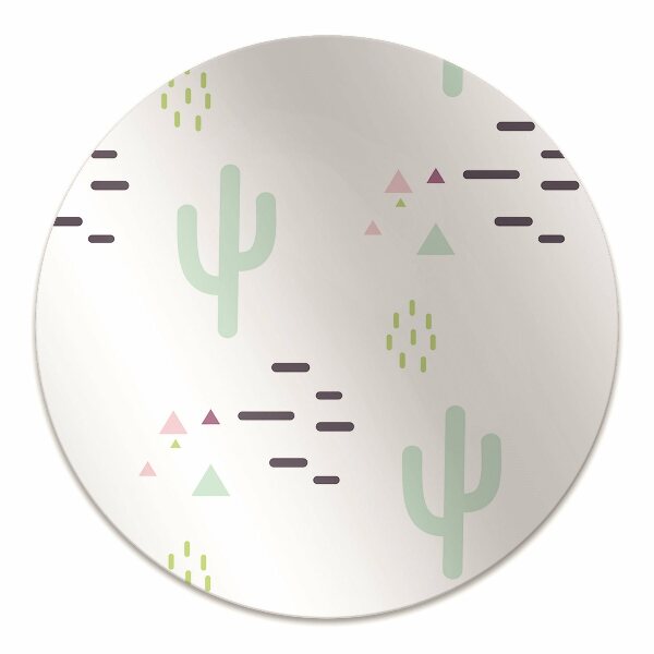 Alfombra para silla de escritorio Cactus