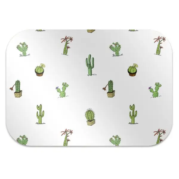 Alfombra para silla de escritorio Cactus