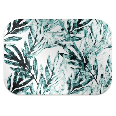Alfombra para silla de escritorio Palma tropical