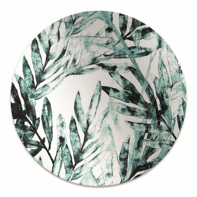 Alfombra para silla de escritorio Palma tropical
