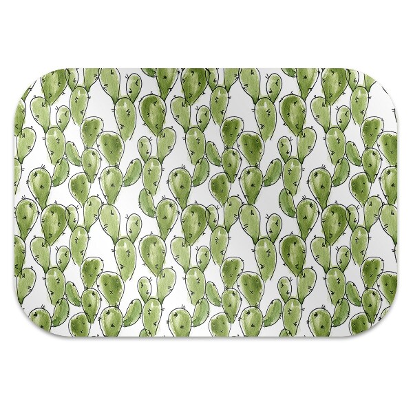Alfombrilla para silla de escritorio Boho cactus