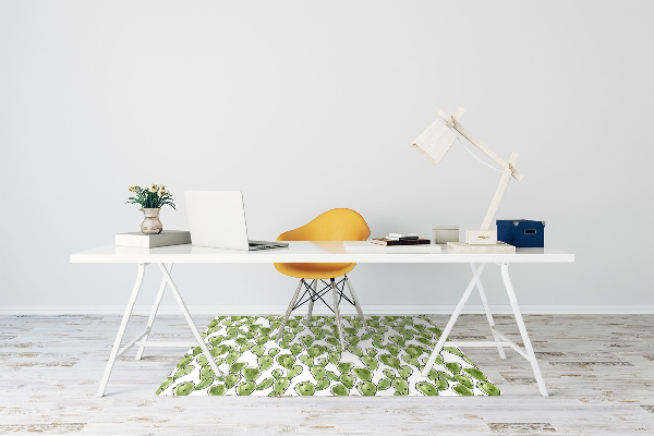 Alfombrilla para silla de escritorio Boho cactus