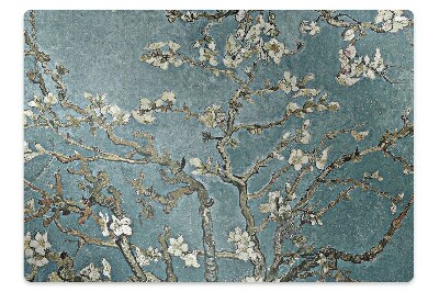 Alfombra silla ordenador Flor de cerezo