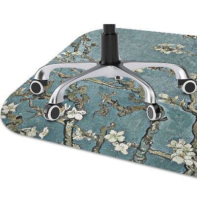 Alfombra silla ordenador Flor de cerezo