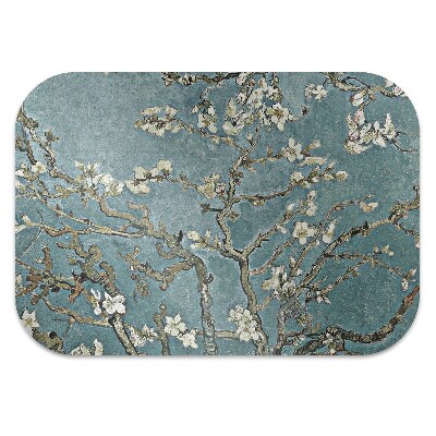 Alfombra silla ordenador Flor de cerezo