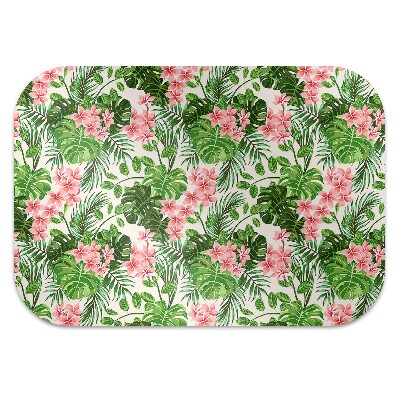 Alfombrilla para silla de escritorio Hibisco