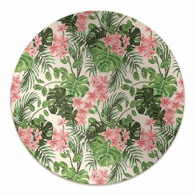 Alfombrilla para silla de escritorio Hibisco