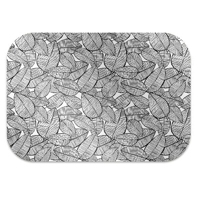Alfombra para silla de escritorio Patrón tropical