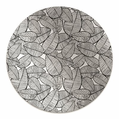 Alfombra para silla de escritorio Patrón tropical