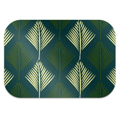 Alfombra silla ordenador Hoja de palma