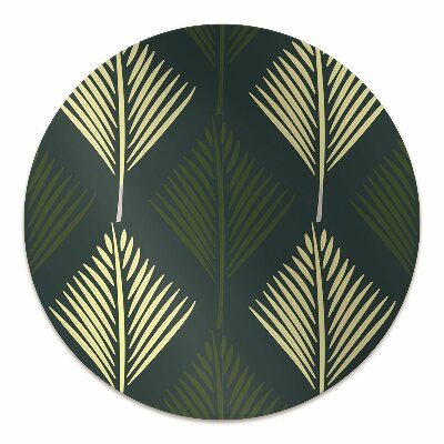 Alfombra silla ordenador Hoja de palma