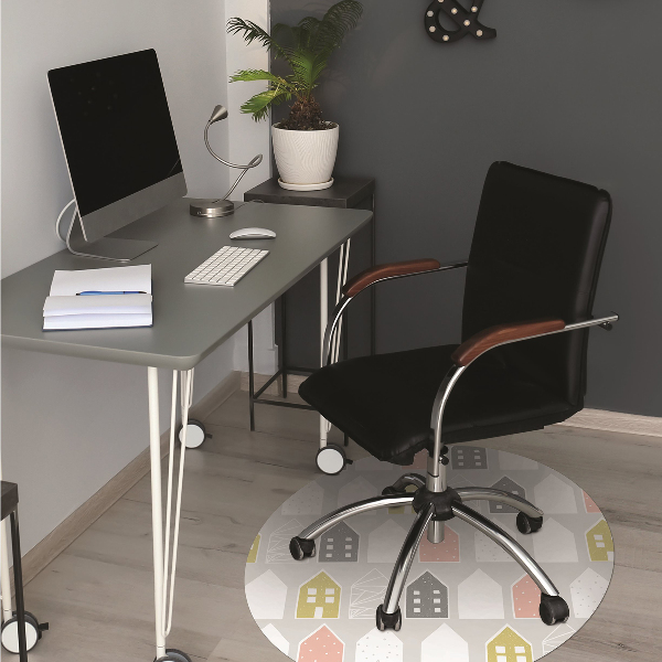 Alfombra para silla de escritorio Patrón escandinavo