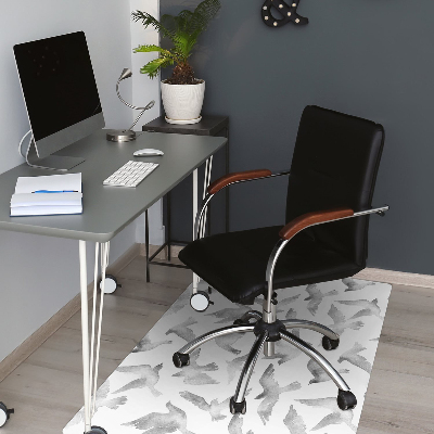 Alfombra silla ordenador Aves
