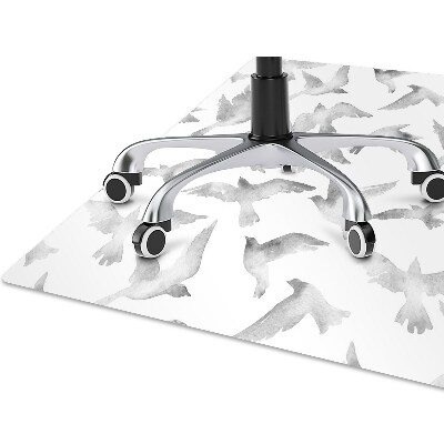 Alfombra silla ordenador Aves