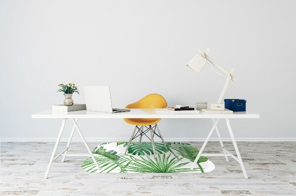 Alfombrilla para silla de escritorio Palma y monstruo