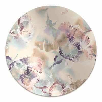 Alfombra para silla de escritorio Patrón floral