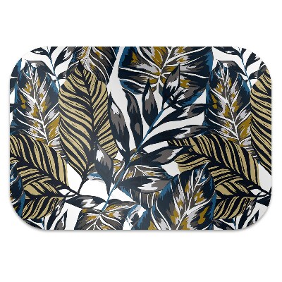 Alfombra protectora suelo para silla Palmeras