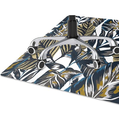 Alfombra protectora suelo para silla Palmeras