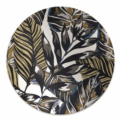 Alfombra protectora suelo para silla Palmeras