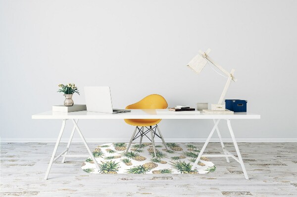 Alfombra para silla de escritorio Piña