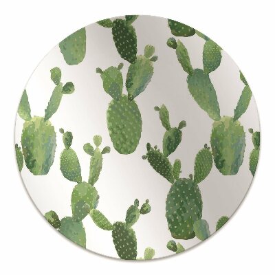Alfombra silla ordenador Cactus