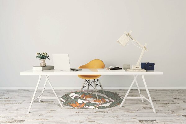 Alfombra para silla de escritorio Zona tropical