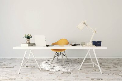 Alfombra para silla de escritorio Contornio de maków