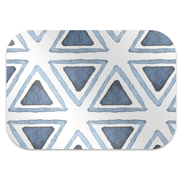 Alfombra para silla de escritorio Triangulos