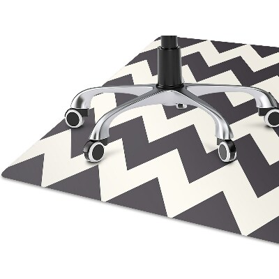 Alfombra silla escritorio Zigzags