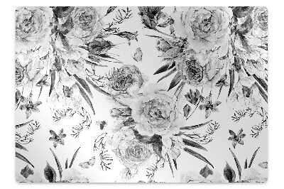 Alfombra para silla de escritorio Ramo de flores