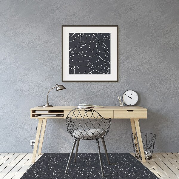 Alfombra para silla de escritorio Constelations galaxy