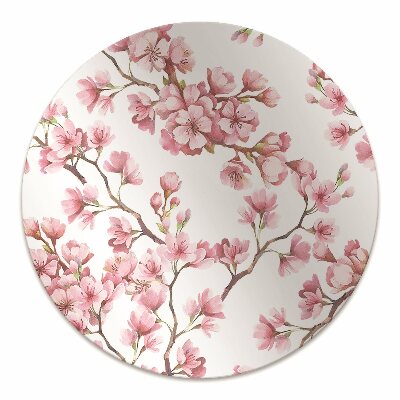 Alfombra silla ordenador Flor de cerezo