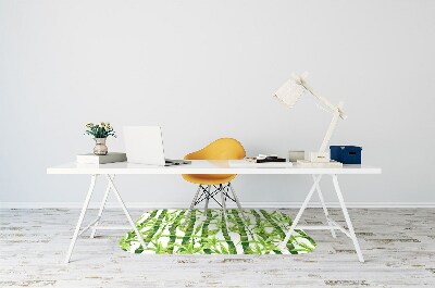 Alfombra silla ordenador Bambú