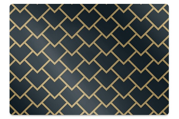 Alfombra silla ordenador Patrón escandinavo
