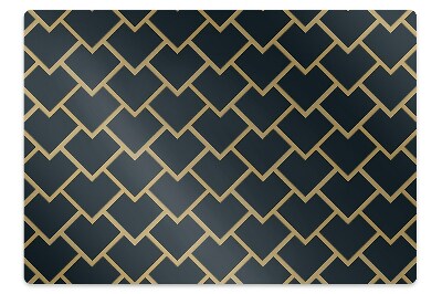Alfombra silla ordenador Patrón escandinavo