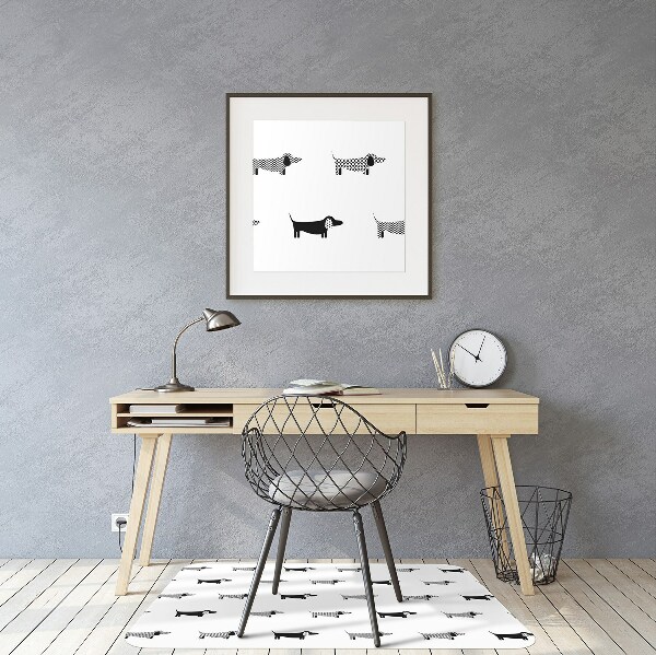 Alfombra para silla de escritorio Salpicadura