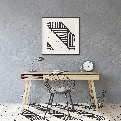 Alfombrilla para silla de escritorio Patrón étnico