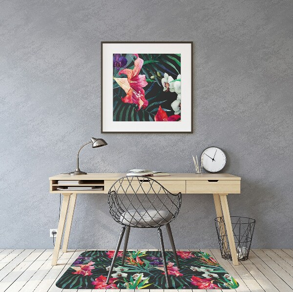 Alfombrilla para silla de escritorio Jungle amazon