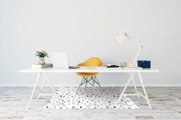 Alfombra para silla de escritorio Resúmenes gotas