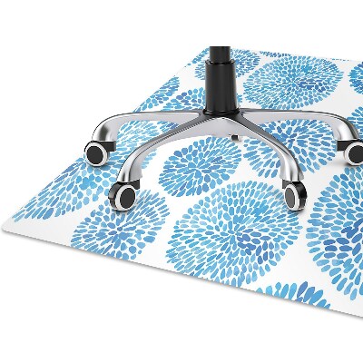Alfombra protectora suelo para silla Patrón japonés