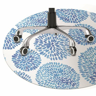 Alfombra protectora suelo para silla Patrón japonés